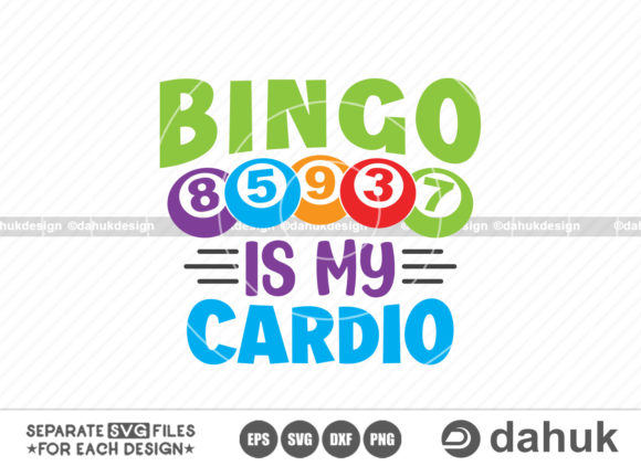 A Fun Bingo Graphic for Creative Crafts and Modern Branding