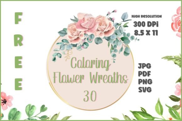 A Publisher's Review of Floral Wreaths Graphics