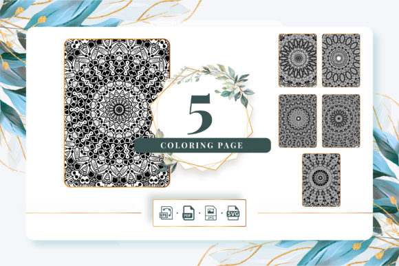 A Real Publisher's Review of the Coloring Pages Bundle KDP Pack 193 Graphic