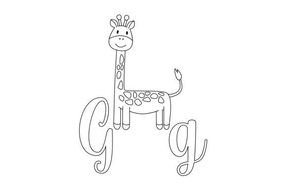 G Coloring Page: Crafts & Coloring Pages Kids Delight