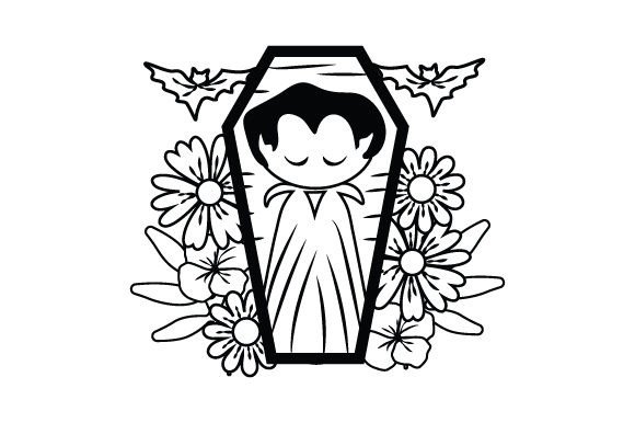 Halloween Dracula Crafts & Coloring Pages Adult