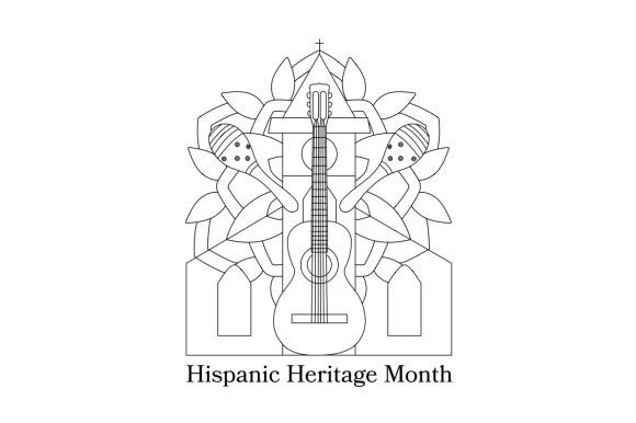 Hispanic Heritage Month Adult Coloring Page: Mandala & Crafts