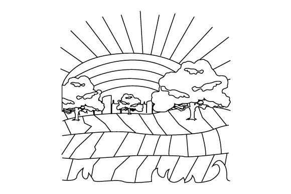 Nature Park Lanscape: A Design Asset for Craft and Content Publishing