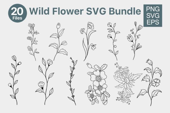 The Wild Flower SVG Clipart Bundle: A Review for Brand & Content Creators