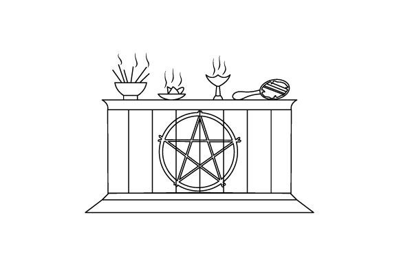 Wooden Altar Embroidery Design: A Quiet, Profound Statement